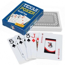 Карти гральні (54шт) TEXAS POKER для покеру професійні пластикові